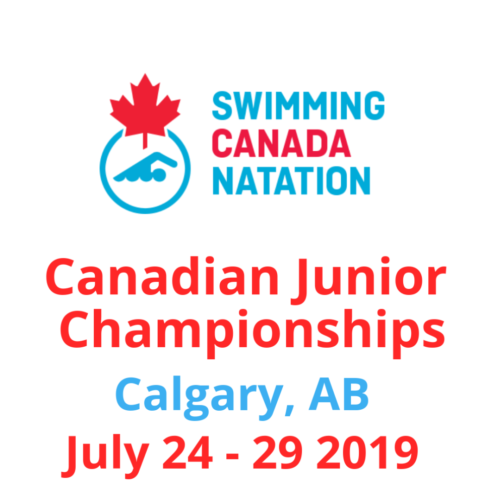 Canadian Junior Championships in Calgary this week Swim Alberta