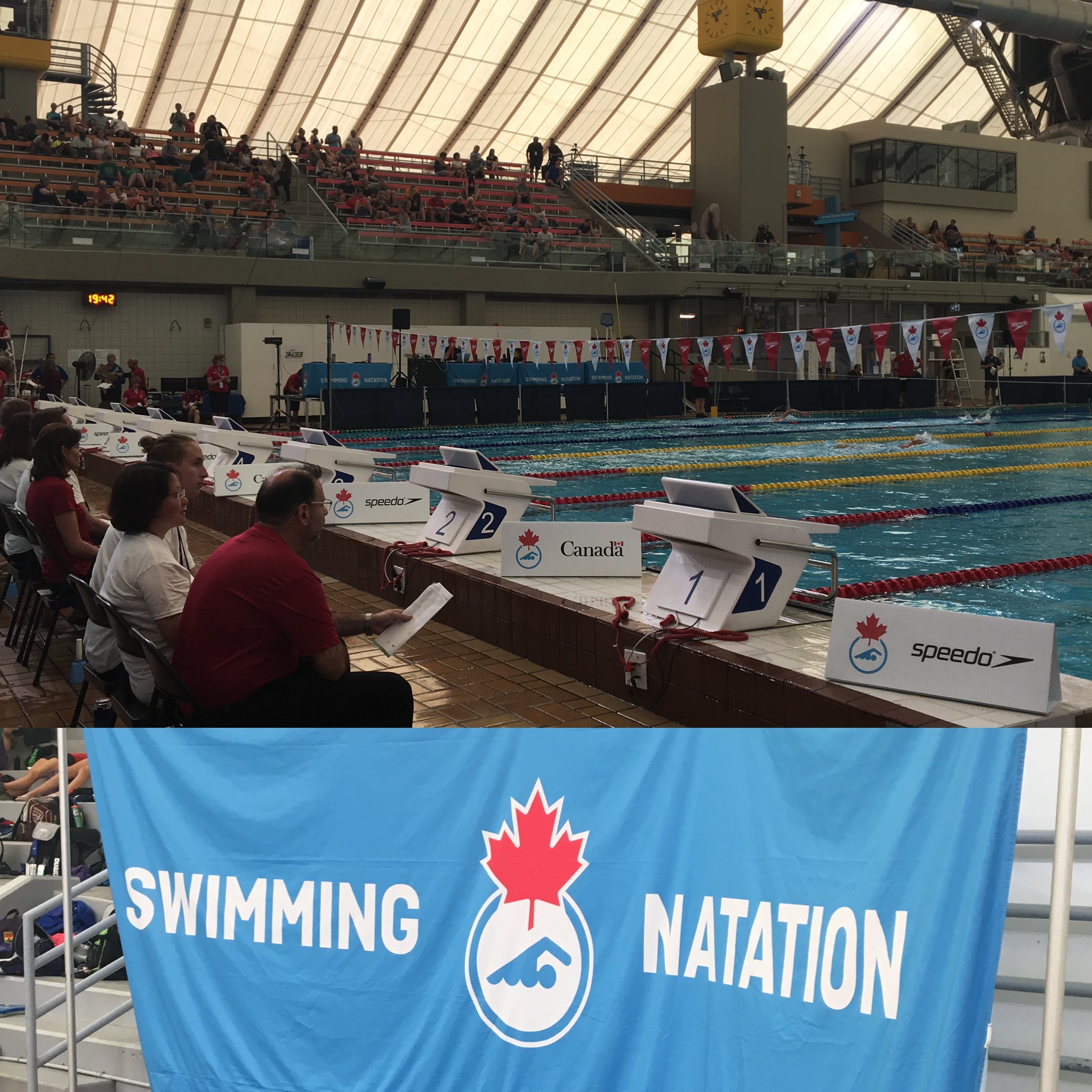 Day 4 of the Canadian Junior Championships Roundup Swim Alberta